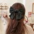 Internet Celebrity Oversized Bow Barrettes Sweet Girl Hair Updo Clip Temperamental Fairy Back Head Hair Clip Headdress Japan and South Korea