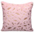 Amazon Cross-Border Bronzing Feather Pillow Cover Imitation Feather Solid Color Throw Pillowcase Hot Christmas Holiday Cushion