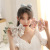 Korean Style Three-Layer Floral Big Bow Hairpin Fabric Chiffon Temperament Back Head Spring Clip Hairpin Girls' Hair Accessories