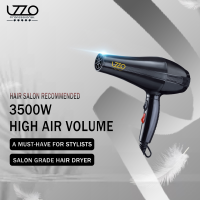 Lzzo International Factory Direct Sales 3500W Large Power Electric Heating Blowing Home Hair Salon Salon Level Speed Dry