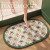 Simple and Fresh Diatom Ooze Cushion Nordic Floral Creative Toilet Floor Mat Bathroom Absorbent Floor Mat Door Mat