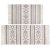 Shida Nordic Style Ins Cotton and Linen Tassel Woven Floor Mat Bedroom Bedside Foot Mat Simple Modern Carpet Machine Washable