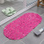 PVC Plain Oval Water Beads Bathroom Non-Slip Mat Elderly Children Bathroom Shower Room Bathtub Bath Non-Slip Mat