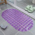 PVC Plain Oval Massage Bathroom Non-Slip Mat Bathroom Shower Room Bathtub Bath Non-Slip Mat Factory Direct Sales