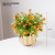 Nordic Fresh Artificial Flower Living Room Furnishings Light Luxury Dining Table Decoration Flower Ceramic Vase Decorative Ornament