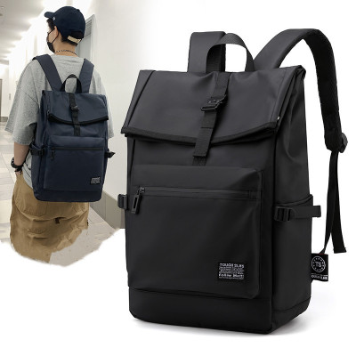 New Simple Backpack Men's Casual Travel Bag Computer Backpack Lightweight College Students Bag One Piece Dropshipping