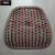 Factory Production Wholesale Steel Pipe Lumbar Support Pillow Bodhi Seed Lumbar Support Pillow Car Hand-Knitted Backrest Car Hand-Knitted Lumbar Support Pillow
