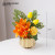 Nordic Fresh Artificial Flower Living Room Furnishings Light Luxury Dining Table Decoration Flower Ceramic Vase Decorative Ornament