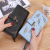 2022 New Korean Style Hollow-out Leaf Shaped Women's Long Wallet Summer Wallet Clutch Mobile Phone Bag Card Holder Women