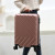 Business Trolley Case Boarding Bag Solid Color Frosted Suitcase Luggage 20-Inch Men's and Women's Luggage