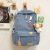New Harajuku Schoolbag Student Large Capacity Schoolbag Fresh Trendy Backpack Fan Tooling Style Backpack