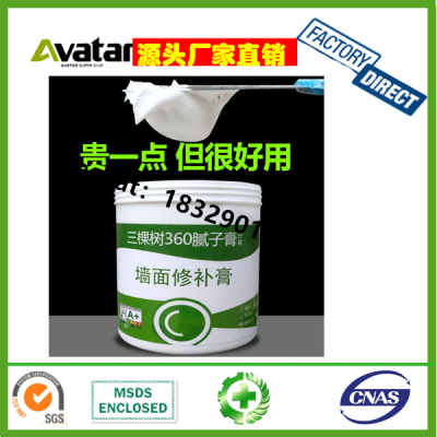 Wholesale Quick Dry Odorless Mildew Proof White Wall Mending Agent Repair Cream Wall Repair Paste