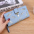 2022 New Korean Style Hollow-out Leaf Shaped Women's Long Wallet Summer Wallet Clutch Mobile Phone Bag Card Holder Women