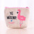 Factory Direct Sales Korean Style Fresh Red Crane Mini Student Minimalist Cute Canvas Coin Purse Cartoon Coin Bag