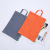 Solid Color A4 Portable Document Bag Single Layer Zipper Dustproof Material Storage Bag Conference Portfolio Solid Color Tuition Bag