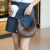 2022 New Korean Niche Cowhide Selenodont Bag Underarm Bag Semicircle Moon Bag Women's One Shoulder Handbag New