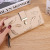 2022 New Korean Style Hollow-out Leaf Shaped Women's Long Wallet Summer Wallet Clutch Mobile Phone Bag Card Holder Women