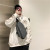 Haoshuai New Trendy Men's Chest Bag Fashionable Casual Shoulder Bag Multifunctional Waterproof Oblique