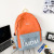 Simple Casual Men's and Women's Schoolbags Fashion Harajuku Style High School Student Travel Backpack Cute Preppy Style Backpack Bags