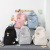 Wholesale Mori Style Fresh Junior's Schoolbag Students' Leisure Backpack Campus Minimalist Solid Color Backpack