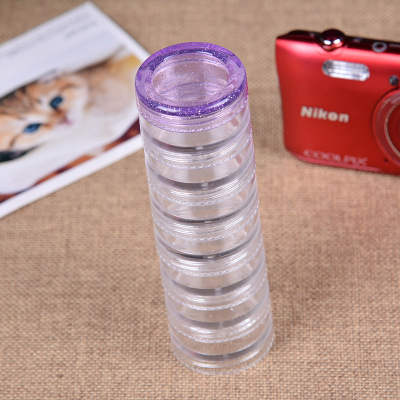 7-Layer Spray Bottle Transparent Storage Box Medical Ointment Container Small Bottle Factory Wholesale