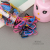 New Cartoon Owl Head Small Bottle Rubber Band Portable Elastic Hair Ring Girls' Colorful Headdress