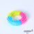 Three-Color Ring Thorn Dog Toy Pet Toy Bite Ring Small and Medium-Sized Dog Puppies Molar Rubber Toy