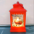 Christmas Small Flat Square Light Lantern Storm Lantern