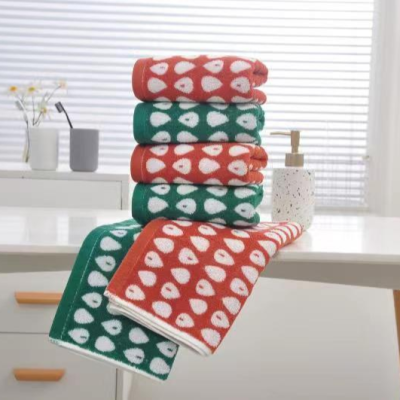 Futian Cotton Towel Student Couple Ins Style Face Cloth Supermarket Boutique Hot Sale New