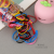 New Cartoon Frog Barrel Small Rubber Band Large Capacity Strong Pull Continuous Disposable Children's Hair Band Little Girl Hair Accessories