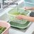 New Double-Layer Vegetable Washing Basket Foreign Trade