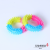 Three-Color Ring Thorn Dog Toy Pet Toy Bite Ring Small and Medium-Sized Dog Puppies Molar Rubber Toy