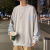 Men's American-Style High Street Sweater Autumn Ins Fashion Brand Hong Kong Style Printing Clothes Spring and Autumn Loose Oversize Coat