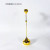 Nordic Metal Water Drop Candlestick Decoration Simple Model Room Living Room Creative Art Soft Decoration