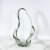 Modern Transparent Glass Ribbon Green Irregular Gray Decoration Home Sample Room Living Room Table Decoration Art