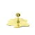 Modern Minimalist Brass Golden Water Drop Creative Fruit Plate Tray Decoration Model Room Living Room Soft Decorations