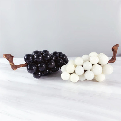 Tea Table Marble Grape Decoration Model Room Sales Office Hotel Restaurant Emulational Fruit Decorations