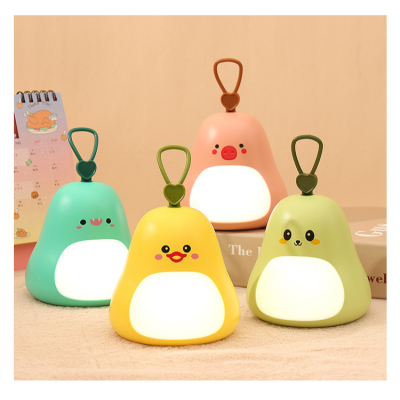 Cute Pet Portable Small Night Lamp USB Charging Three-Gear Adjustable LED Cute Sleeping Nursing Bedside Lamp Night Light