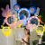 Internet Celebrity Bounce Ball Wholesale Children's Cartoon Shape Stall Push DIY Material Night Market Street Sell Luminous Balloon