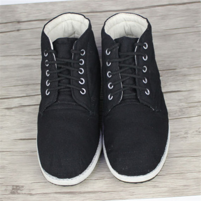 Cotton Shoes 3520 Seven Or Eight High-Top Black Old Cotton Warm Handmade Cloth-Based Shoes Middle-Aged and Elderly Cotton Shoes