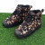 Camouflage Cotton Boots Winter Warm Rubber Sole Thickening Casual Flat Heel Rain Boots plus Velvet Thickening