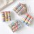 100 PCs Boxed Children Seamless Small Rubber Band Candy Color Baby Hair Ring Cute High Elastic Hair Tie Wholesale