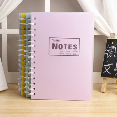 Tianruo A5 Spiral Coil Thickened Notebook Office Pp Coil Notepad Student Gift Book Wholesale