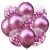 Cross-Border Flashing Sequins Rubber Balloons Halloween Party Decoration Set Wedding Banquet Scene Arrangement Balloon