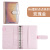 Exclusive for Cross-Border Colorful Laser Macaron Loose-Leaf Notebook A6 Loose-Leaf Binder Creative Trend Notebook Wholesale