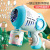 Children's Bubble Machine Handheld Automatic Dinosaur Space Lock and Load Spray Blowing Bubble Machine Internet Celebrity Toy Stall Wholesale
