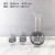 Modern Slant Tip Wine Set Glass Wine Glass Model Room Home Bar Entrance Cabinet Wine Decanter Desktop Decoration