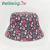 Floral Bucket Hat Spring and Summer Japanese Fresh Bucket Hat Outdoor Travel Sun Protection Sun Hat