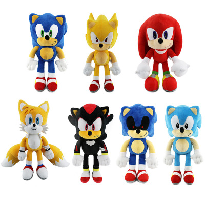 Cross-Border New Sonic Hedgehog Sonic the Hedgehog Plush Toy Tarsnarruz Movie Game Toy