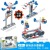 Kazi Science and Education Building Blocks Gear Mechanical Puzzle Assembly Elementary School Toy Creative Small Particle Technology Gift